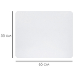 Покрытие настольное OfficeSpace 55 х 65 см, прозрачное матовое