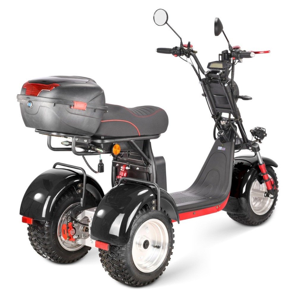 Электротрицикл WHITE SIBERIA IKRA 5000W BLACK