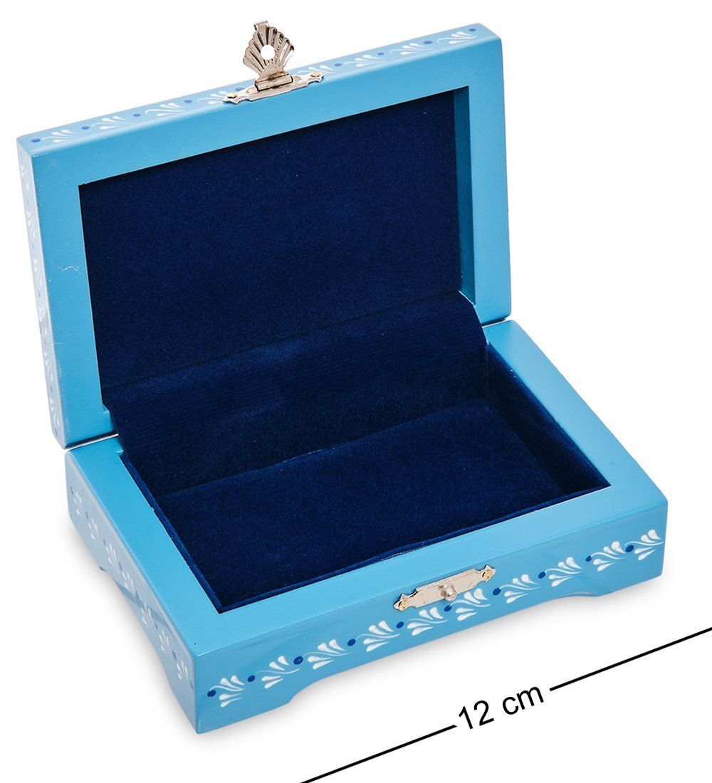 Народные промыслы KH-07/2 Шкатулка деревянная 120х80Н с хохломской росписью