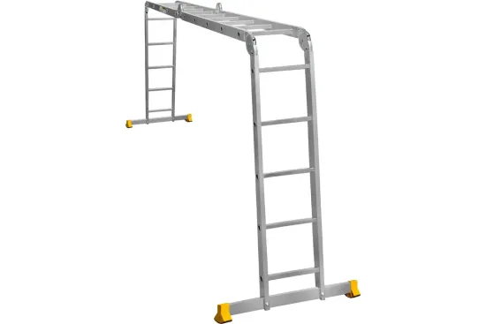 Лестница-трансформер "АЛЮМЕТ" 4х5 алюминиевая (T455)
