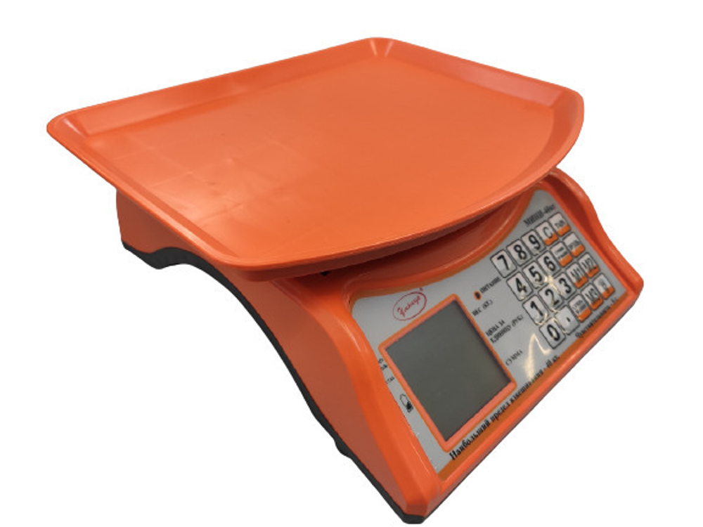 Весы торговые со счетным устройством "Умница" модель МИНИ-40 кг