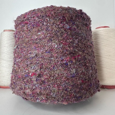 AIROLO - New Mill; 40% шерсть, 40% лен, 20% п/а; букле; 230м/100гр; col. 026; S705