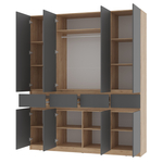 Шкаф 4-х створчатый Багира ШК-13