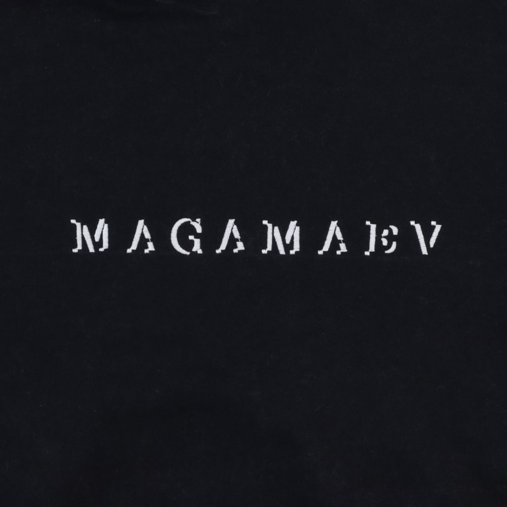 Худи Magamaev Script hoodie (black/washed)