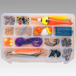 Коробка для рыболовных принадлежностей Meiho Micro Rib System 800ND Clear