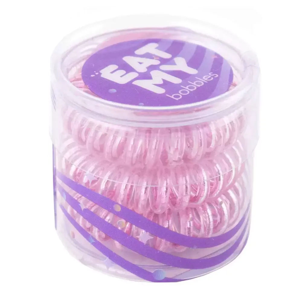 Резинка для волос Клубничный леденец мини-упаковка EAT MY Bobbles Strawberry Pop