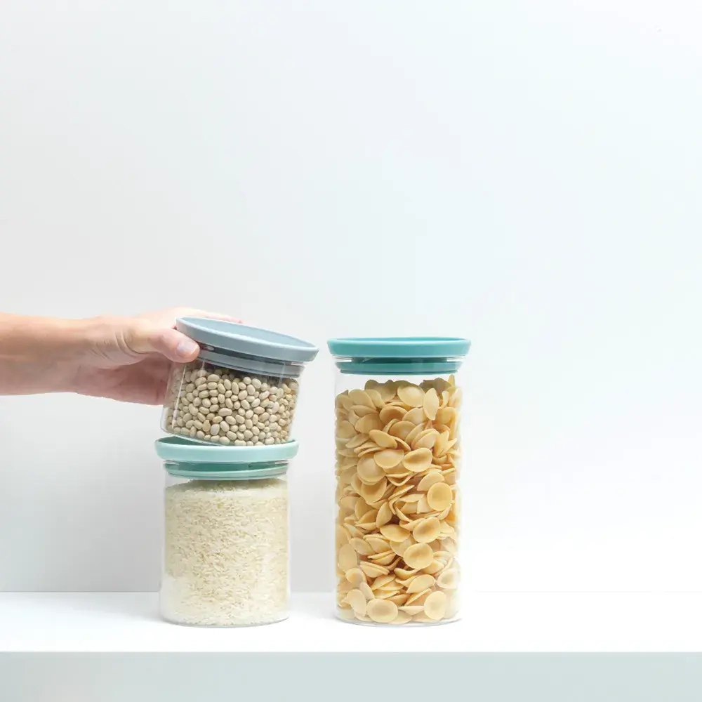 Brabantia Набор из 3 стеклянных контейнеров.