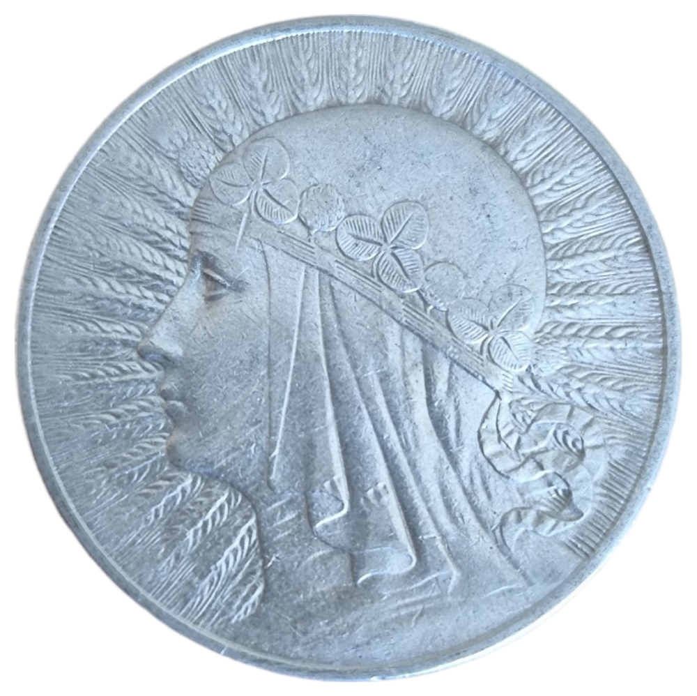 Монета 10 злотых (zlotych) 1932 год Польша