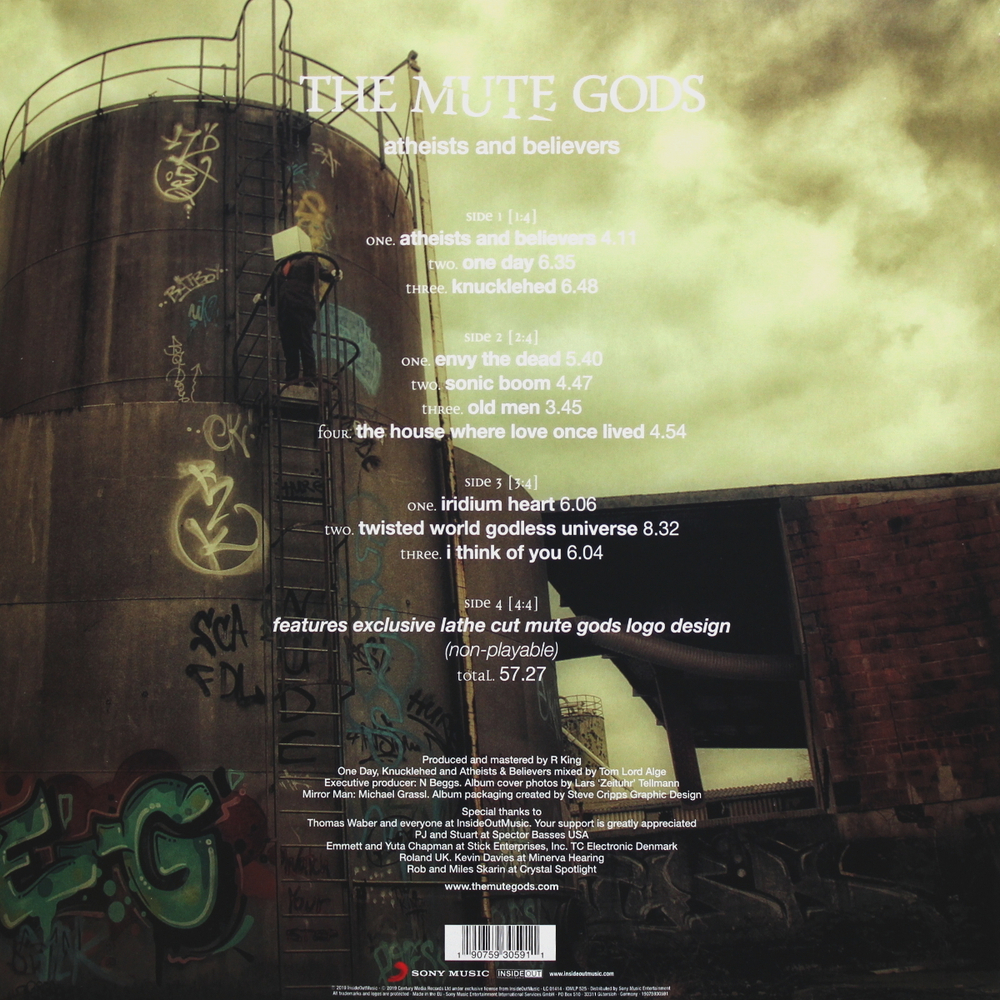 The Mute Gods / The Atheists And Believers (2LP+CD)