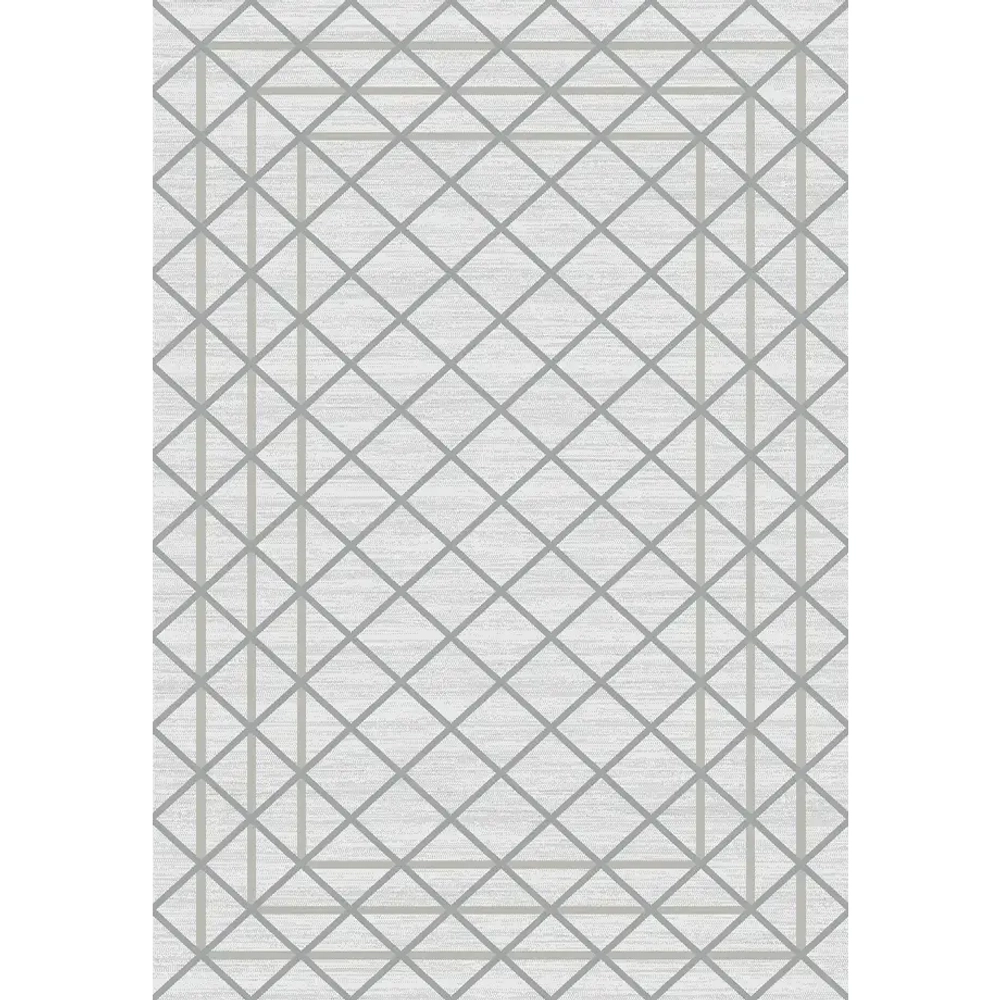 Ковер NIRVANA 0.8*1.5 дизайн B0825A GREY/CREAM