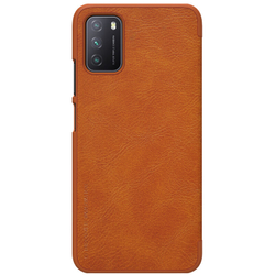 Кожаный чехол-книжка Nillkin Leather Qin для Xiaomi Poco M3