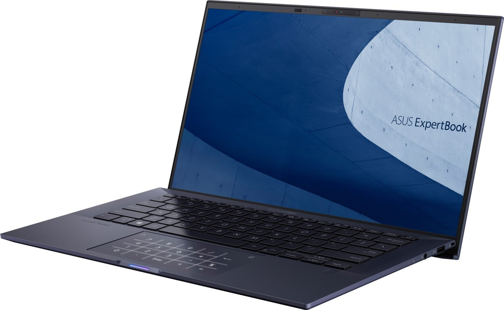 Ультрабук Asus ExpertBook B9400CEA-KC0062R 14;(1920x1080)IPS/ i7-1165G7(2.8ГГц)/ 16Гб/ 1Тб SSD/ Iris Xe Graphics/ Win10 Pro/ Темно-серый 90NX0SX1-M00940
