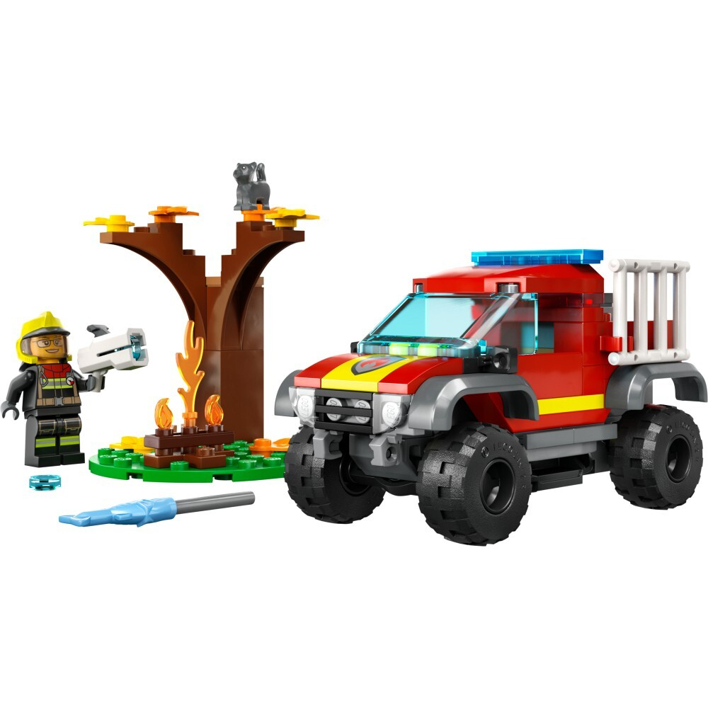 LEGO City — Пожарная машина 4x4 — Спасательная миссия 60393