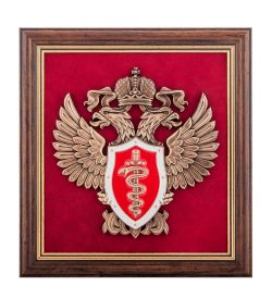 ПК-152 Панно «Эмблема Федеральной службы по контролю за оборотом наркотиков» 20х21
