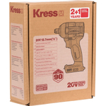 Гайковерт аккумуляторный KRESS KU272.9 20V без акк и з/у