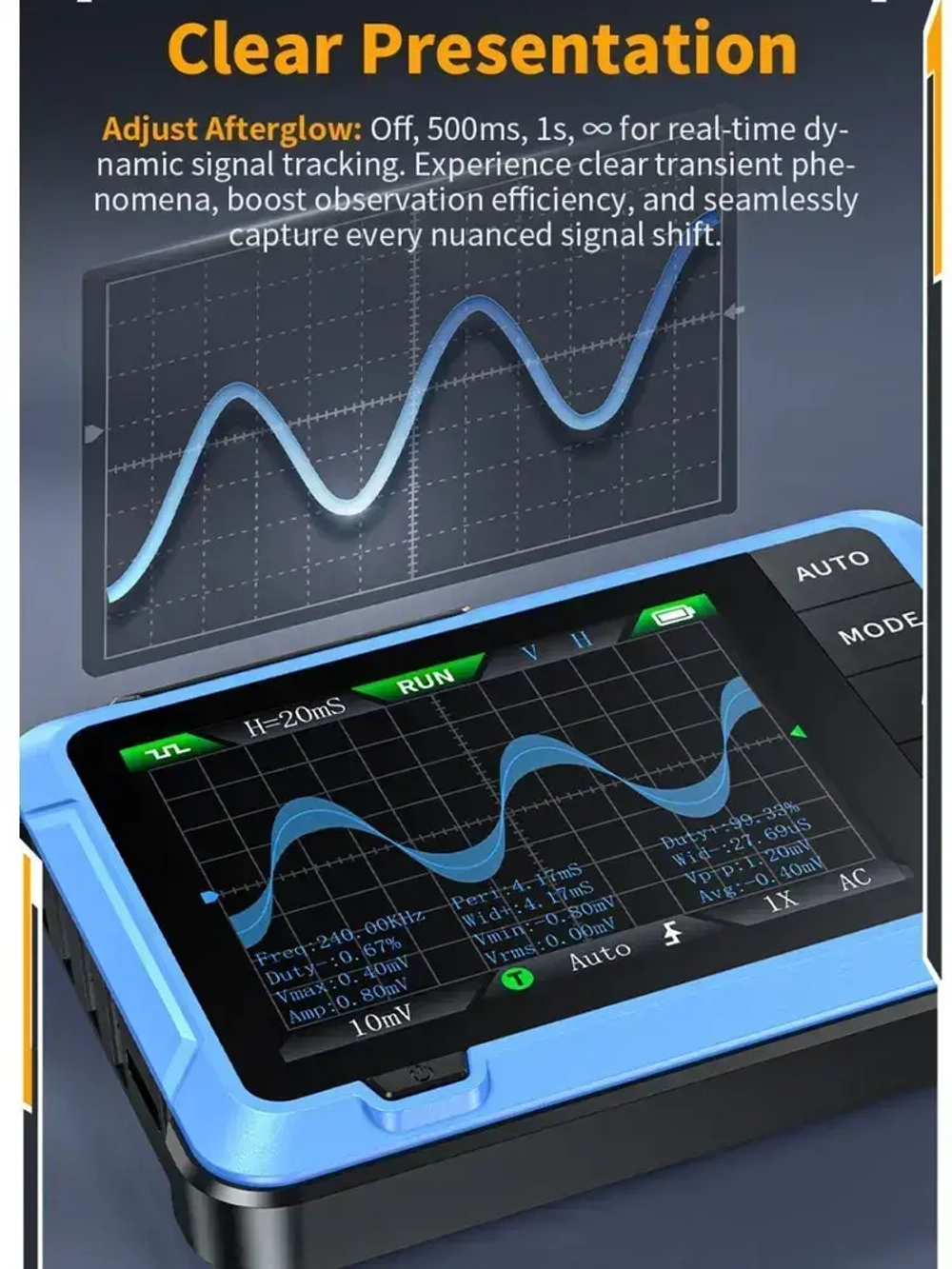 Осциллограф FNIRSI DSO510