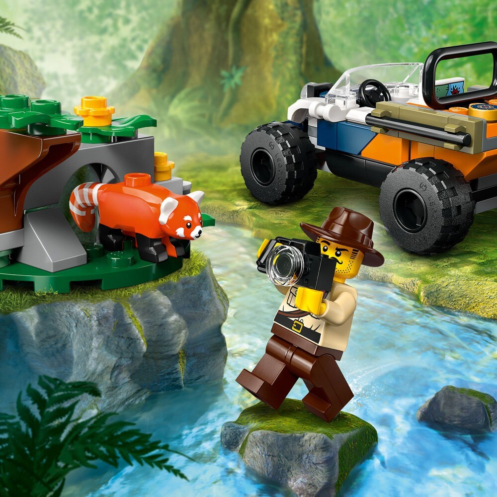 LEGO City - Квадроцикл исследователя джунглей с красной пандой 60424 / артикул   60424  / GTIN 5702017585222