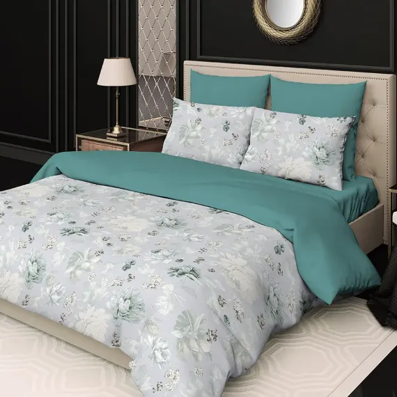 Комплект постельного белья SORRENTO DELUXE 2-спальный макси 4 наволочки Манэль