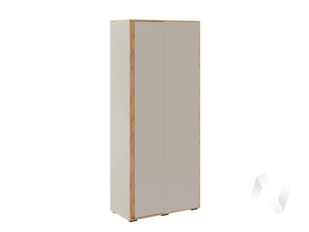 Шкаф угловой приставной Подростковая Асцелла (кашемир/дуб крафт золотой)