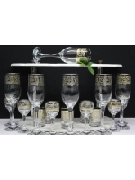 Барный набор 18 предметный с Бокалом