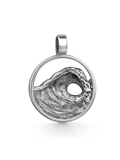 Серебряная подвеска Волна
