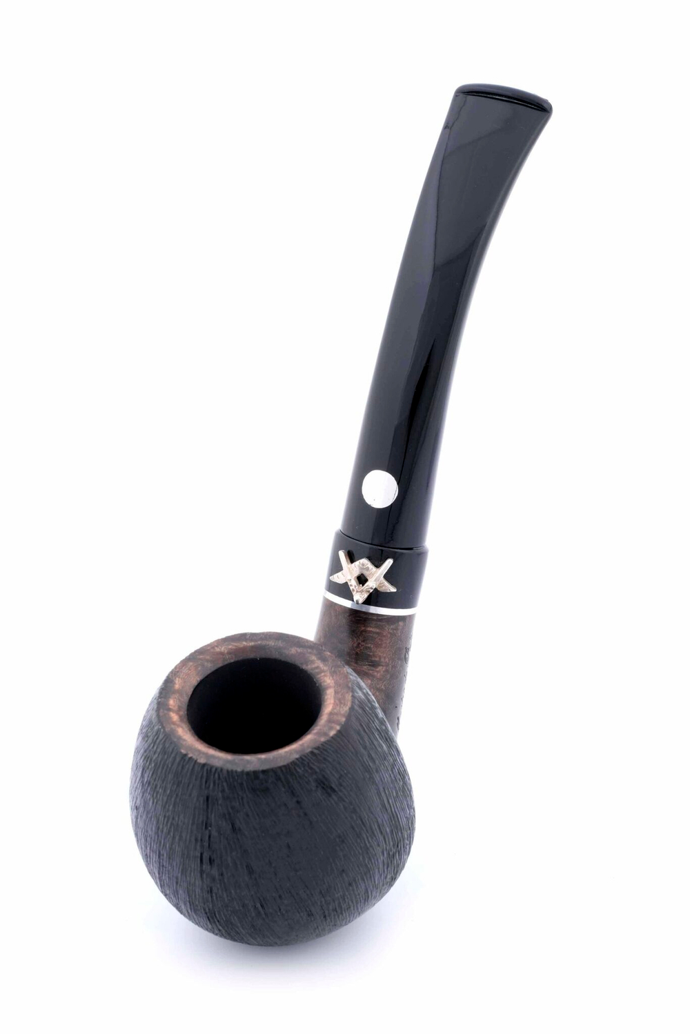 Курительная трубка Mastro De Paja Pettinata Massonica, M851-2