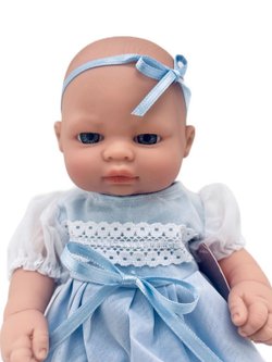 Кукла Berbesa виниловая 27см Пупс новорожденный (2510A1)