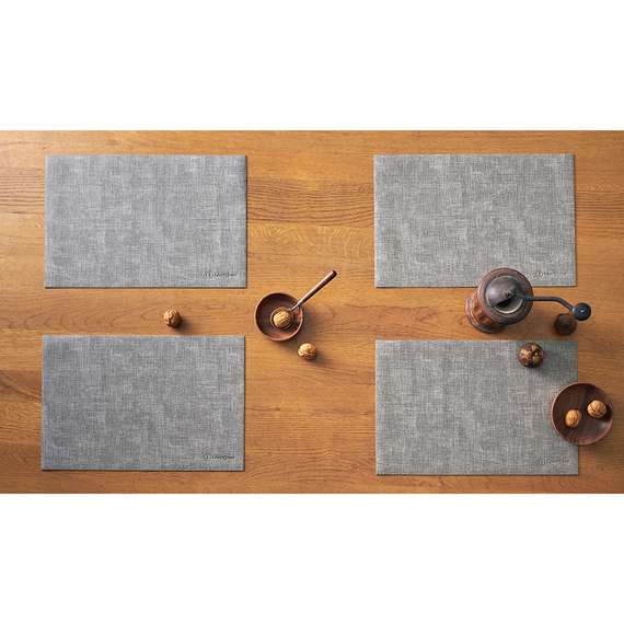 Набор из 4-х сервировочных салфеток leanera, 30х45 см, серые