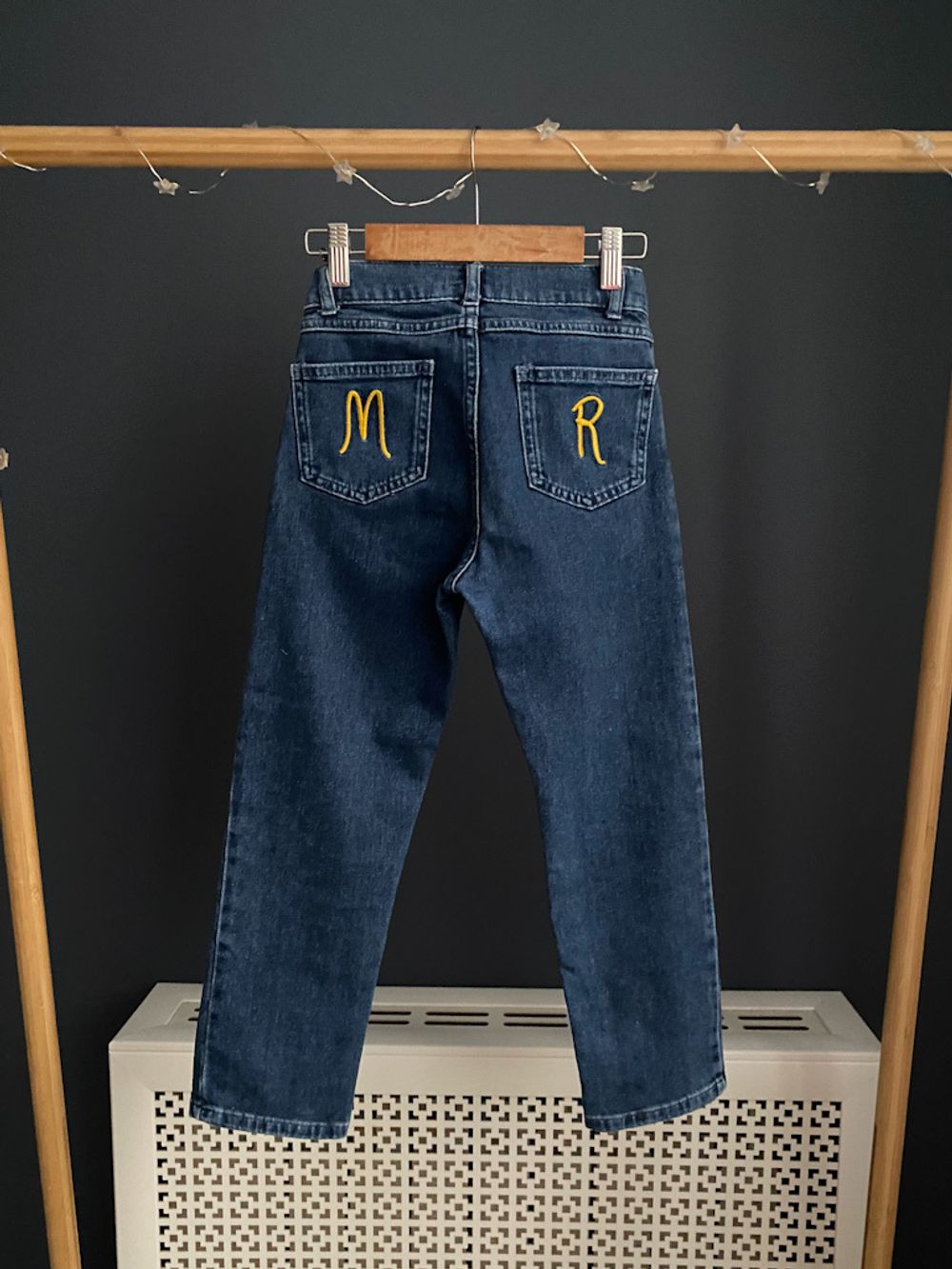 Новые джинсы Mini Rodini, 134