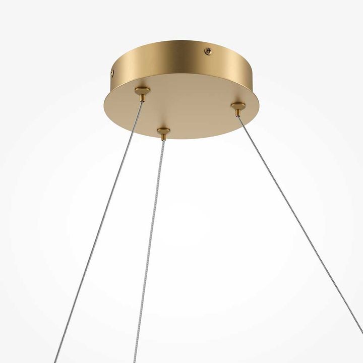 Подвесной светодиодный светильник Maytoni Curve MOD242PL-L33BSK