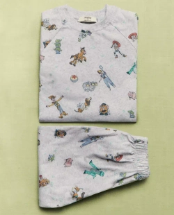 ZARA HOME ДЕТСКАЯ ПИЖАМА «TOY STORY ©DISNEY», СЕРЫЙ