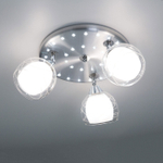 Citilux Самба CL158132 Люстра с поворотными плафонами Алюминий Хром