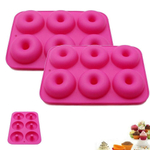 Форма силиконовая Пончик 6 шт