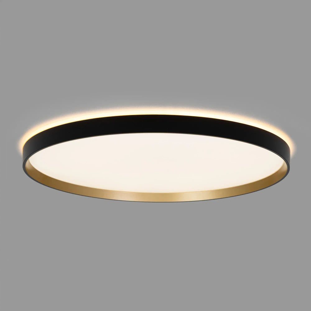 Citilux ETALON CL750501R LED RGB Светильник с пультом Чёрный+Золото