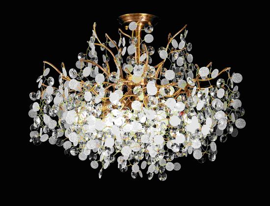 P6086/D600/9 BRONZE (1) Люстра RL #