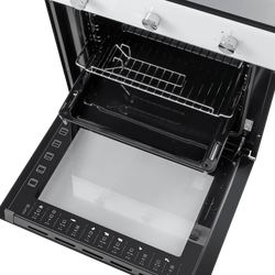 Встраиваемый газовый духовой шкаф Maunfeld EOGC604WSlim белый