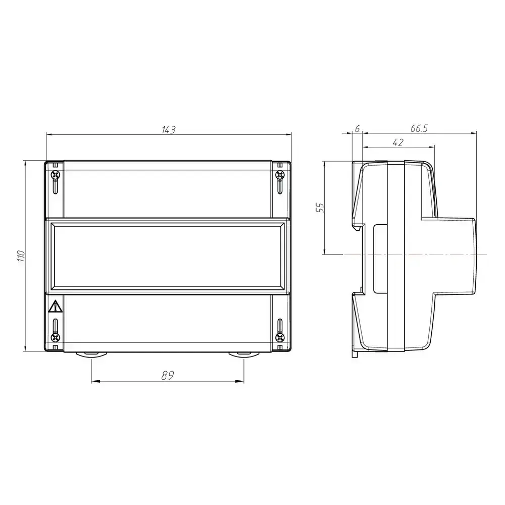 Счетчик электрический трехфазный однотарифный ЦЭ6803В М7 Р31 5-60А 380В DIN-рейка