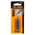 TOLSEN (TT20335) Набор вставок (бит) торцевых 1/4", Hex, 5 мм, 50 мм, 2 предмета