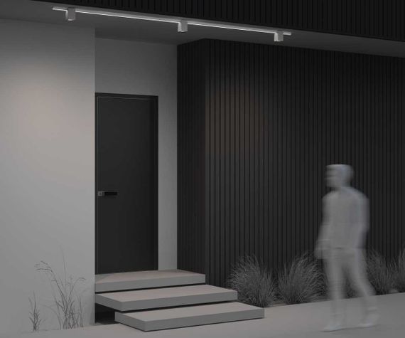 Уличный трековый светильник Maytoni Outdoor O-TR01-3-S-16WW3K