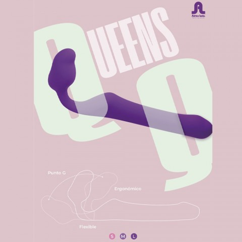 Безремневой страпон Queens от Adrien Lastic, M, фиолетовый