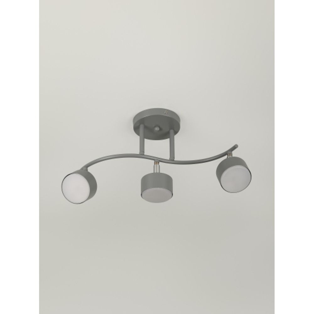 Светильник настенно-потолочный спот Rivoli   7077-703 3хGX53 15 Вт поворотный