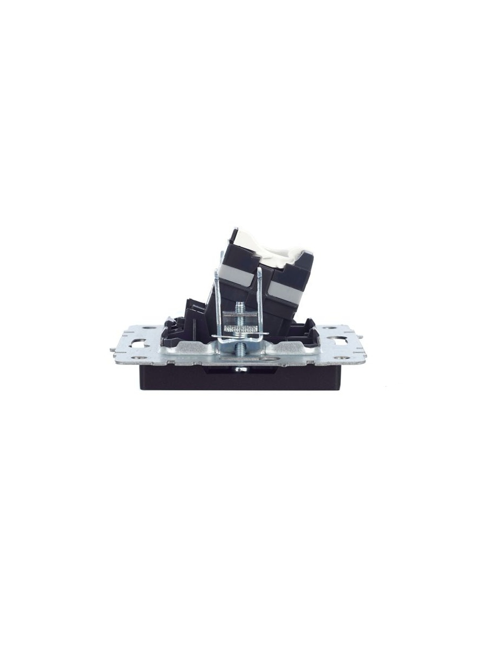 Розетка компьютерная СП RJ45 кат.5E BRITE РК10-БрЧ механизм черн. IEK BR-K10-1-K02