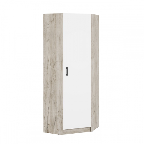 мс для прихожей Вега ШКУ Дуб крафт серый / Белый