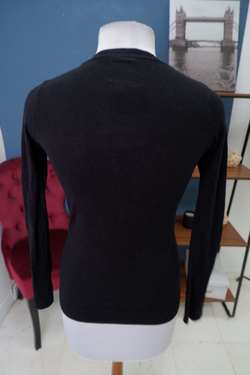 Кардиган PULL&BEAR чёрный 44 размер