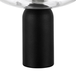 612917 Настольная лампа PALERMO 8W LED 350LM G ЧЕРНЫЙ/ПРОЗРАЧНЫЙ 3000K