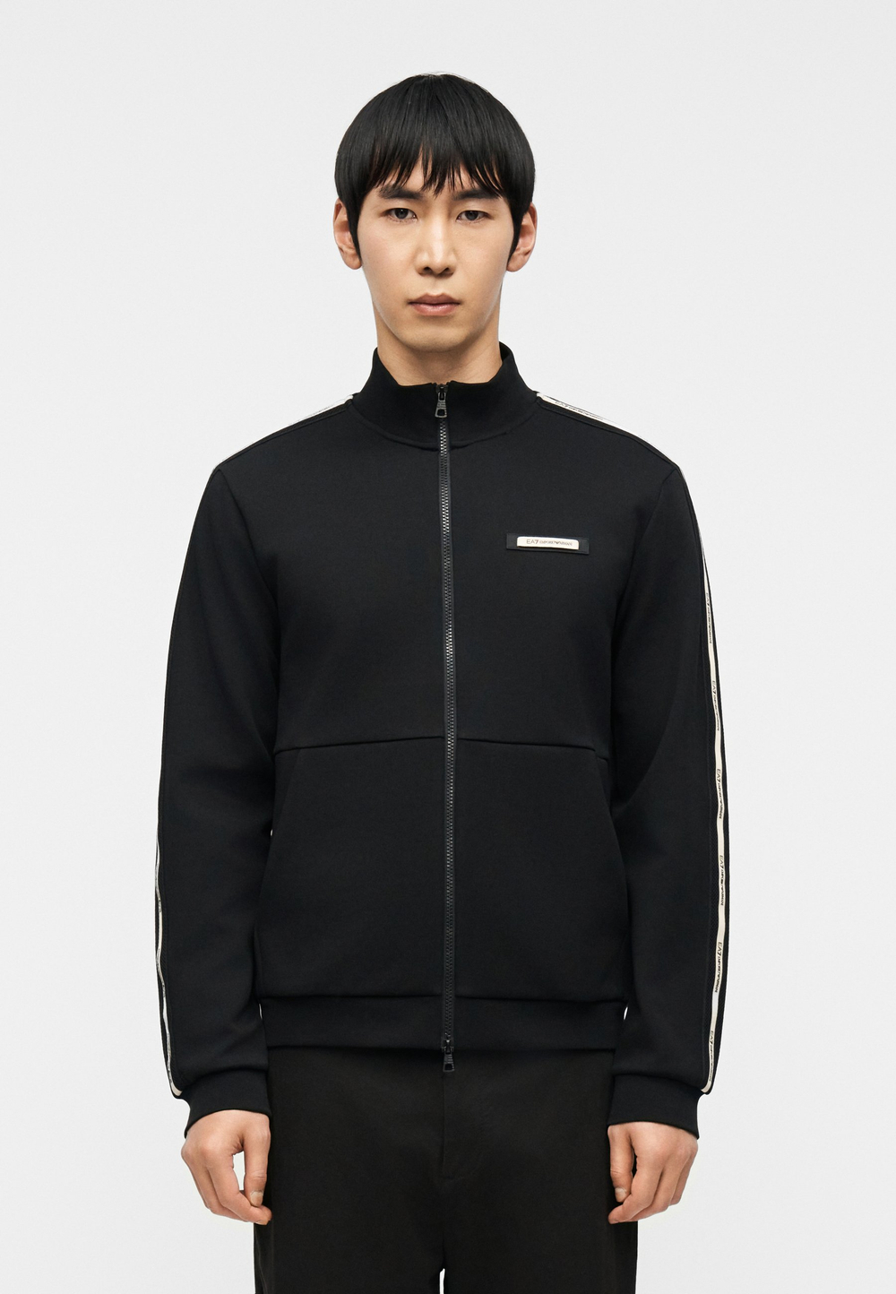 EA7 Emporio Armani UNISEX - Толстовка на молнии - Чёрный