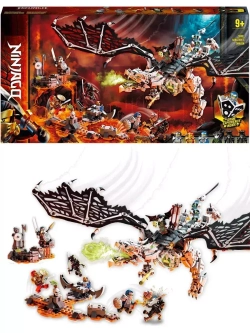 Конструктор Ниндзя Дракон чародея-скелета 1193 детали