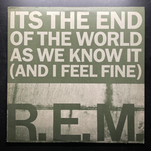 R.E.M. ‎– Its The End Of The World As We Know It (США 1987г.) EP