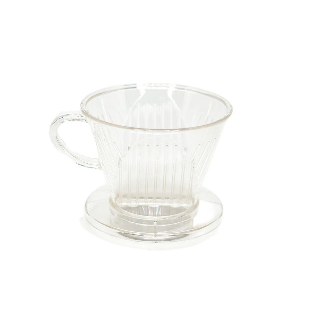 Дриппер воронка пуровер на 2-4 чашки фильтр для заваривания кофе стекло P.L.- Barbossa
