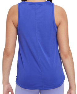 Футболка для девочки теннисная Nike Dri-Fit One Training Tank - небесный